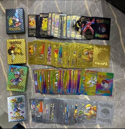Pokemon Metallic cards 55pcs