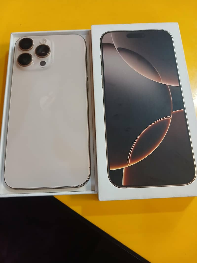 iPhone 16 Pro Max | 256GB | PTA Approved | Full Box | Like New 1