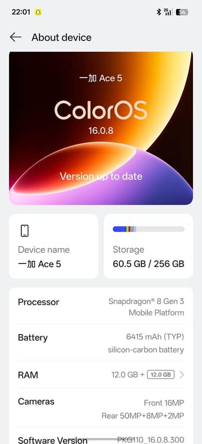 One Plus Ace 5