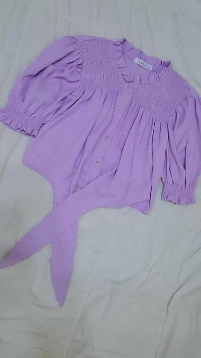 brand new purple western dress