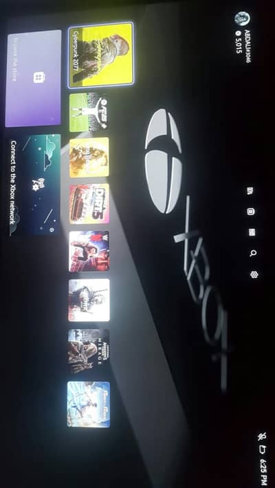 Xbox one with two controllers and 8 games