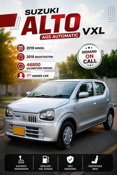 Suzuki Alto Vxl Ags 2019 1st Owner