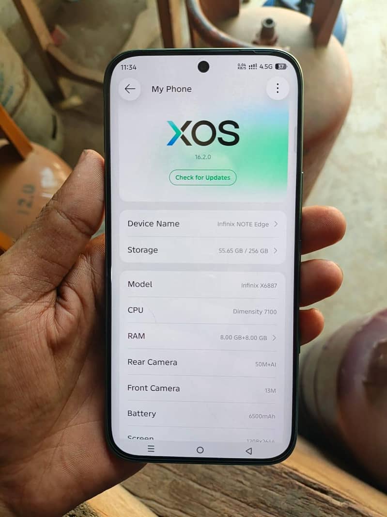 Infinix note edge 3