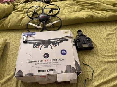 DBPOWER U818A HD FPV Drone with Remote & Original Box
