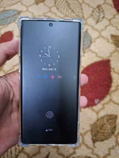 Samsung Mobile Note 10 new condition ha bilkul
