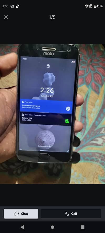 Motorola Moto G5 plus pta approved 2 32ha all ok sat hn
