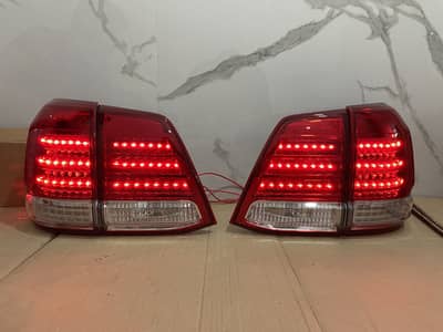 TOYOTA LAND CRUISER REAR TAIL LIGHTS MIDWEST STYLING 2008-2014 LC200