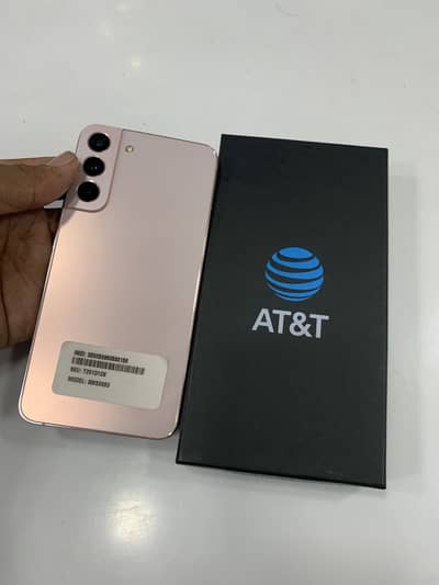 Samsung Mobile S22 Plus just box open