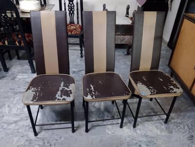I am selling iron road dining chairs