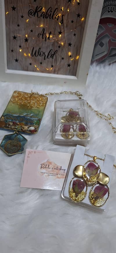 resin hand made products