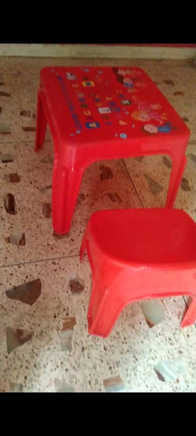 study chair and tables for kids