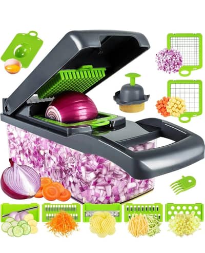 Multifunctional Vegetable Cutter & Slicer 16 in 1