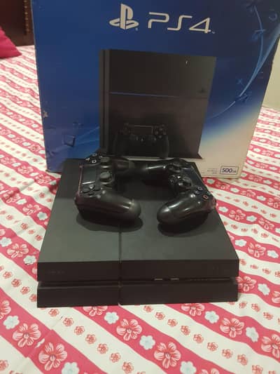 Ps4 Fat 500 Gb With 2 controller