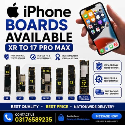 iPhone Boards XR XS Max 11 Pro Max 12 13 14 15 16 17 Pro Max Available