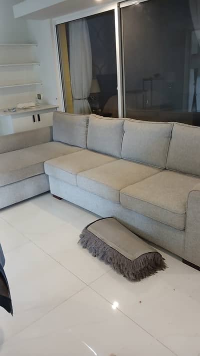 Comfortable L-Shaped Sofa - very good condition