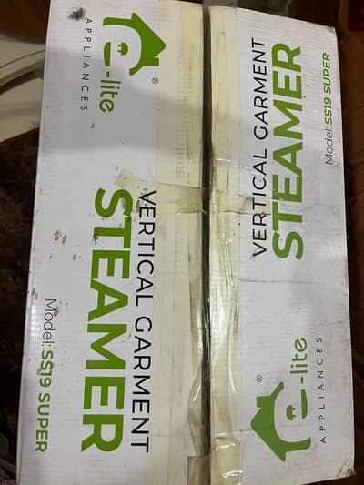 E-lite Super Garment Steamer - Box Pack Unused