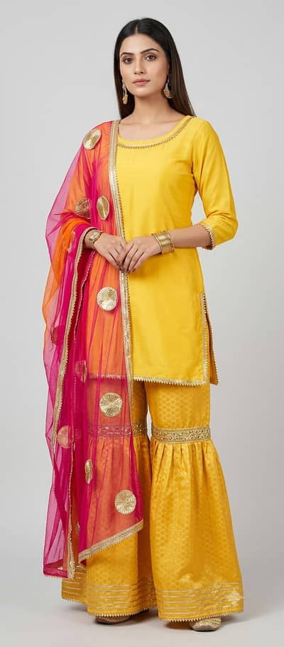 3 PC ubtan dress
