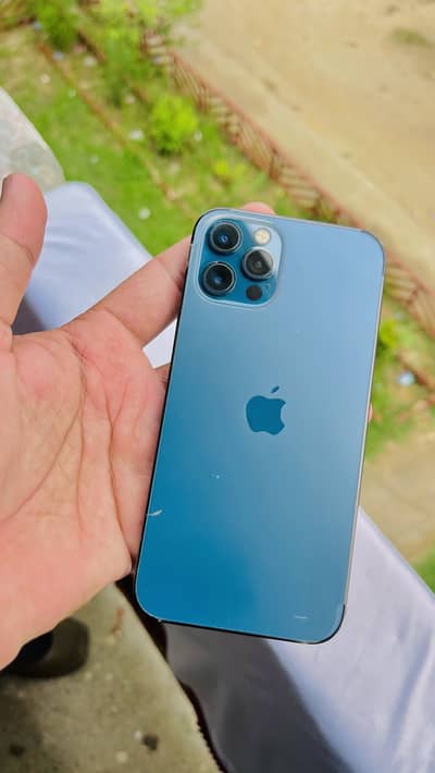 iPhone 12 Pro Pacific Blue - Water Pack - 96% Battery Health (PTA)