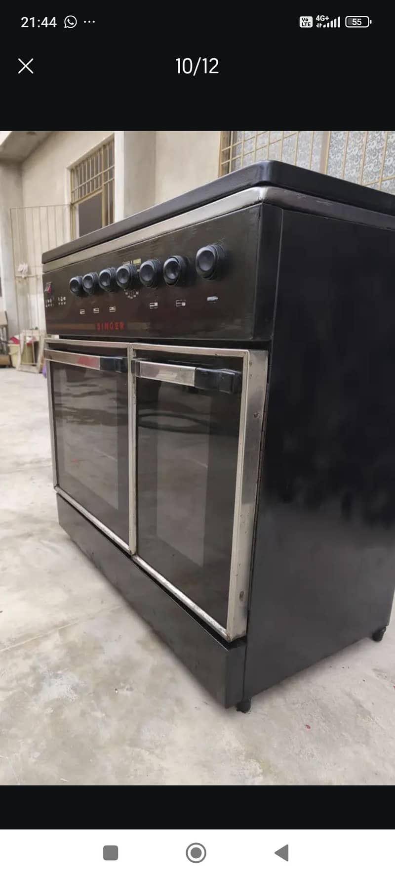 singer cooking range 8