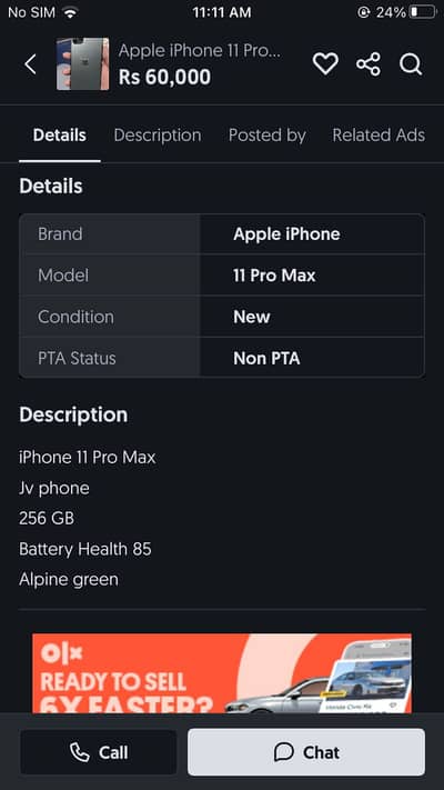 Apple iPhone 11 Pro Max