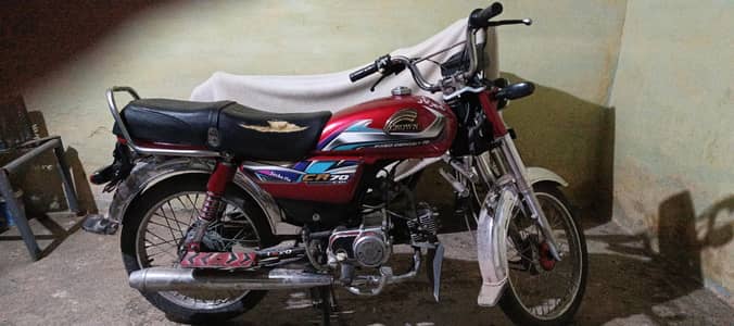 crown 70cc  rad coler  number na howa hea wocher swani ka hea