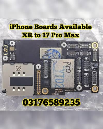 iPhone XR XS Max 11 Pro Max 12 13 14 15 16 17 Pro Max Boards Available