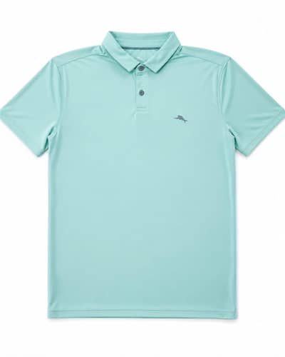 Men's Sky Blue Polo T-Shirt - XL Size