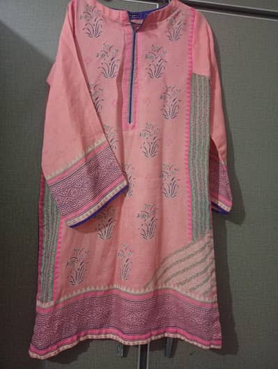 Cotton net Shirt with inner
