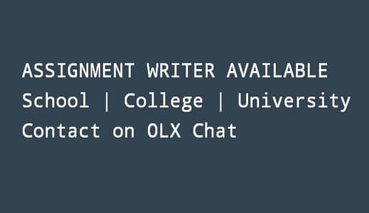 assignment writing