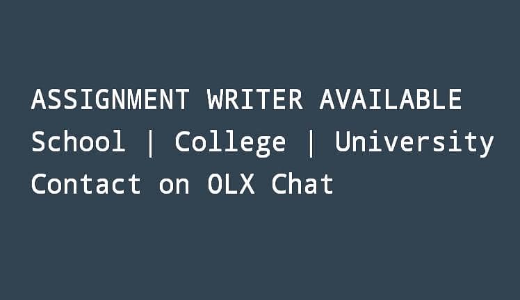 Assignment Writer Sialkot | School College University | Urgent 0