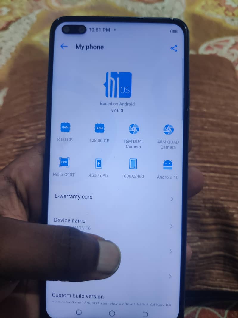Tecno Camon 16 8