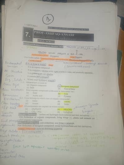 Mdcat Chemistry complete notes set