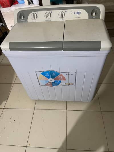 super Asia double Washing machine