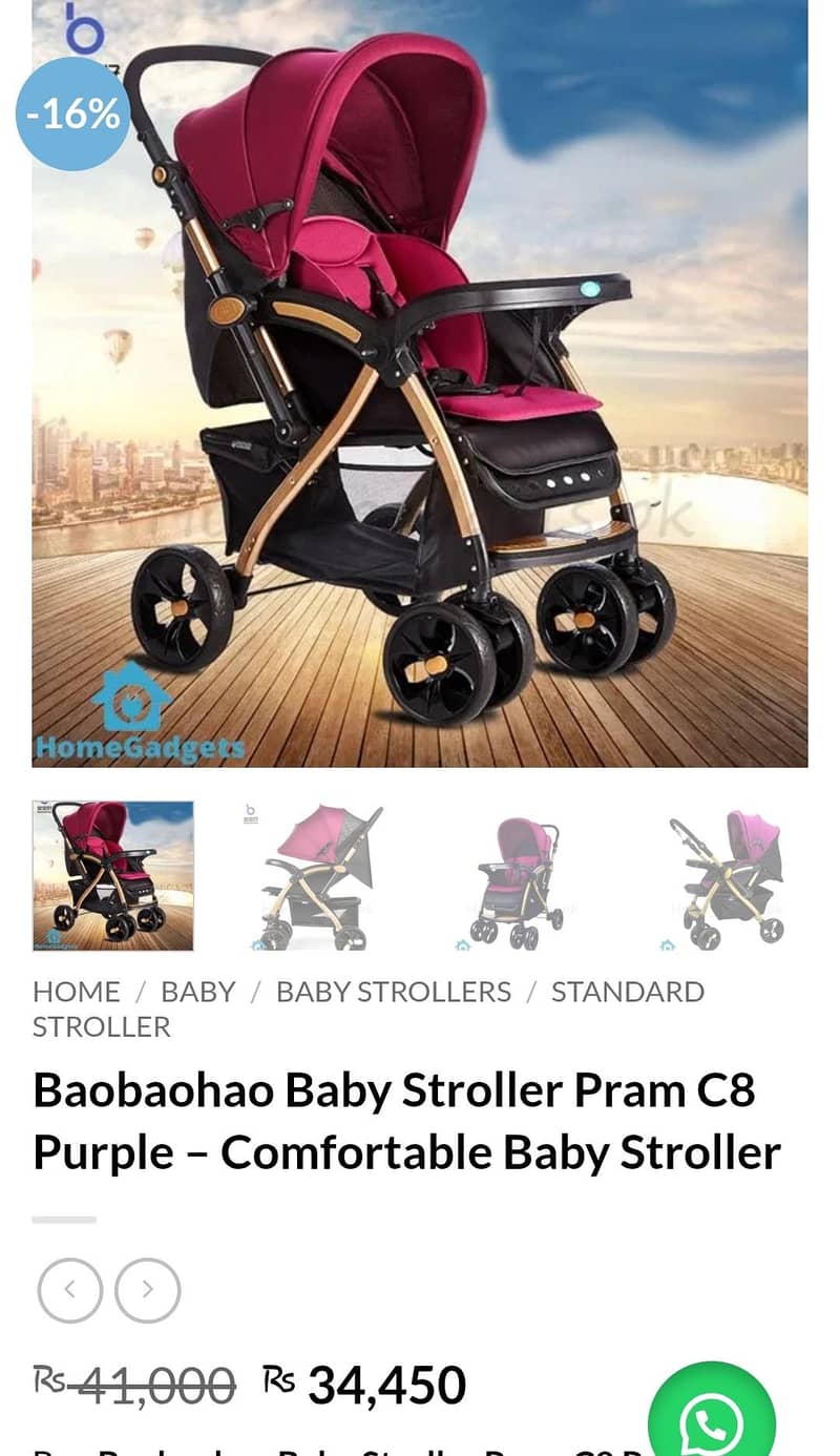 Stroller Pram C8 2