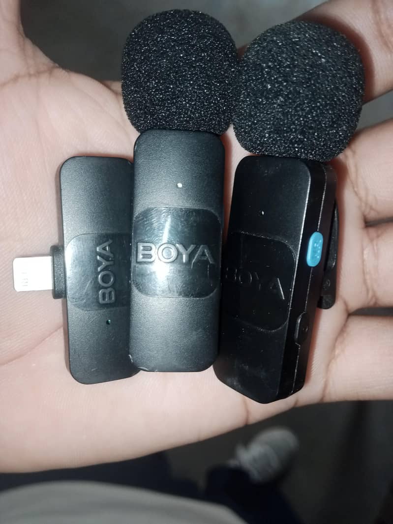 Used iphone wireless mic 0