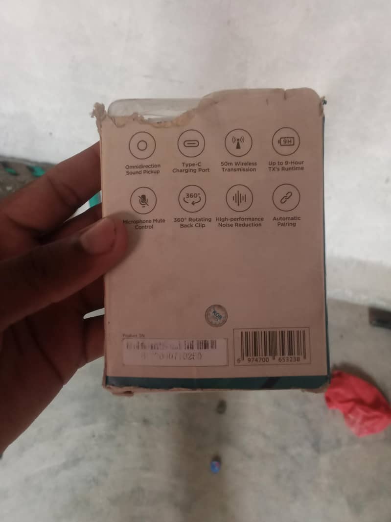 Used iphone wireless mic 4