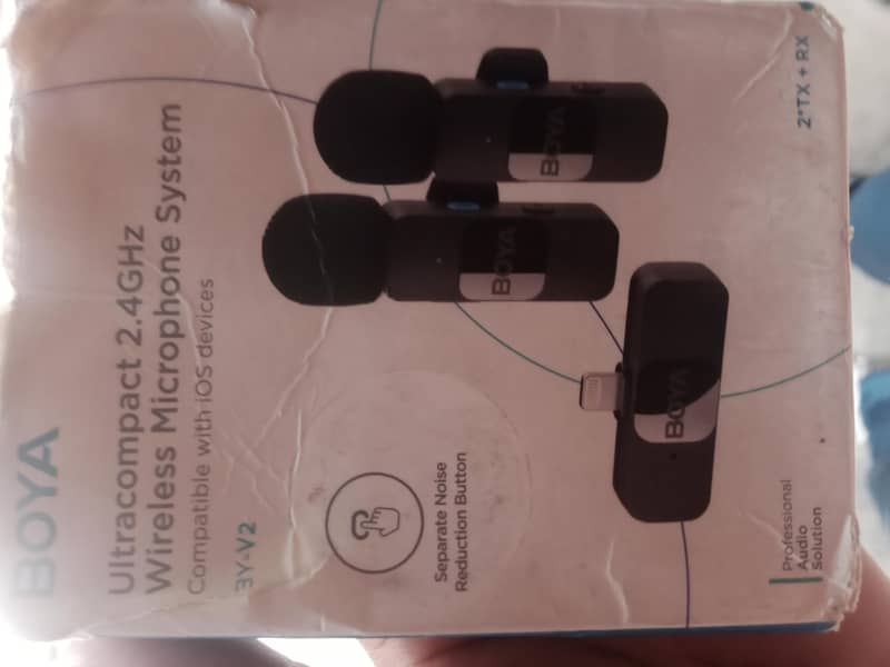 Used iphone wireless mic 5