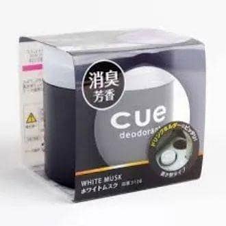 CAR AIR FRESHENER GEL CARALL BRAND CUE DEODORANT WHITE MUSK FRAGNANCE MADE IN JAPAN VERY VERY HIGH QUALITY PRODUCT LONG LASTING FRAGNANCE FRESH STOCK 100G DOUBLE SIDED TAPE INCLUDED MADE IN JAPAN