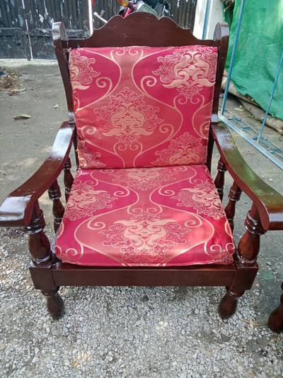 5 Seater wooden sofa set
