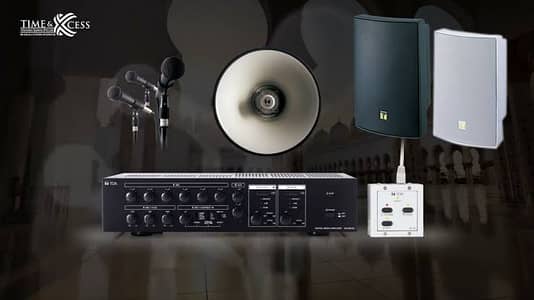 Masjid Amplifer Loud Unit stand mic