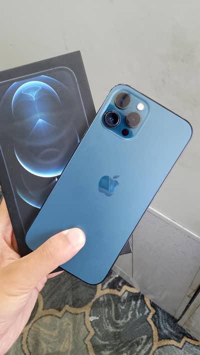 Apple iPhone 12 Pro Max Non Pta 256gb with box 83Battery Health