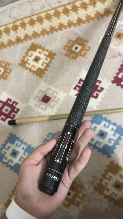 Fury’s Billiard pool cue.