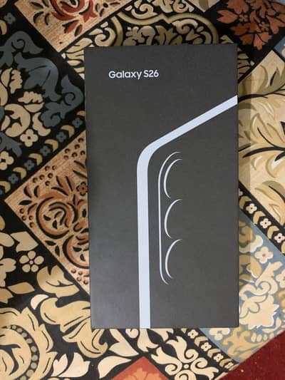 Samsung S26 JV 256Gb black box open(Seal teared only) Non activated