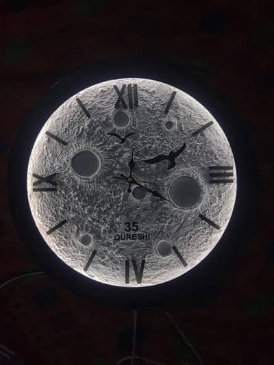 Beautiful moon clock