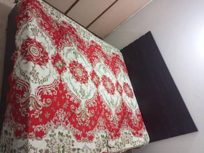 Wooden King Size Bed for Sale – Good Condition