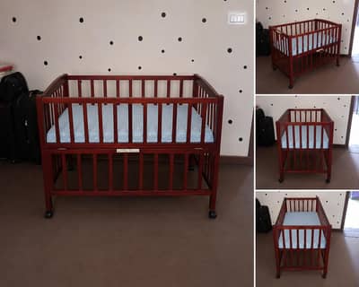 Baby Cot | Baby Bed | Wooden Cot | Kids Bed Urgent Sale