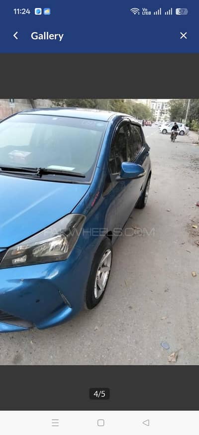 Toyota Vitz 2014 Spider Shape