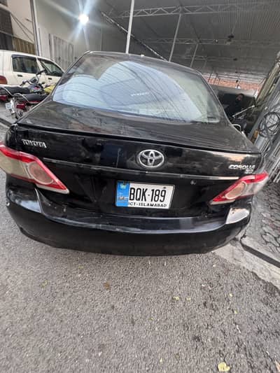 Toyota Corolla GLI 2012