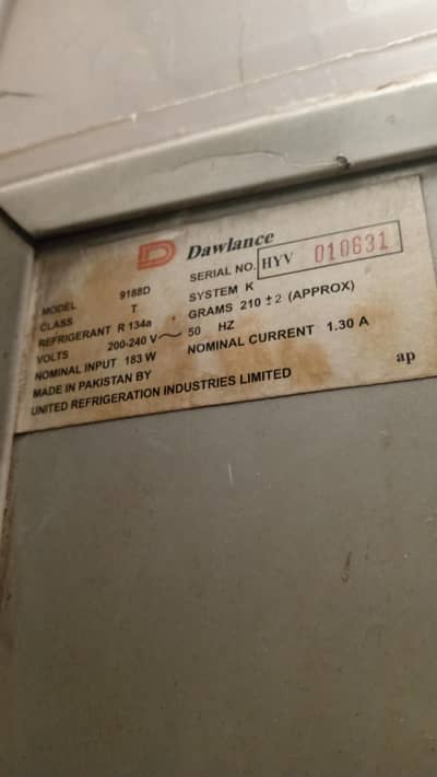 refrigerator/fridge