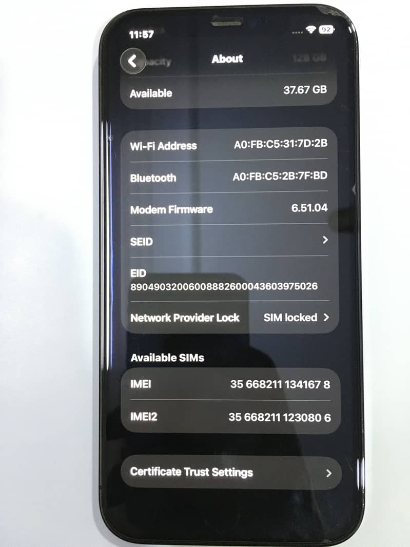 Apple iPhone 12 pro 6